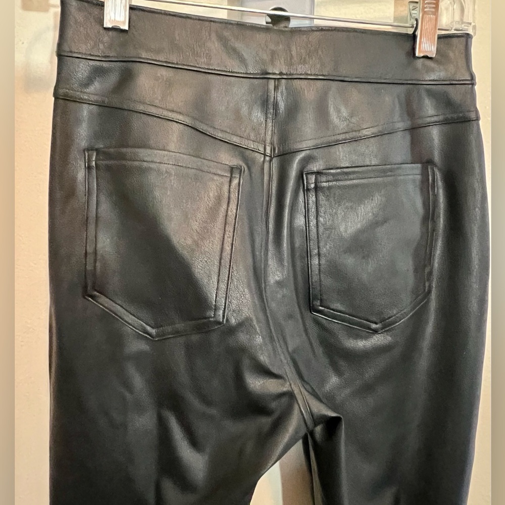 SPANX Leather-Like Ankle Skinny Pant, XS Petite - Picture 9 of 10